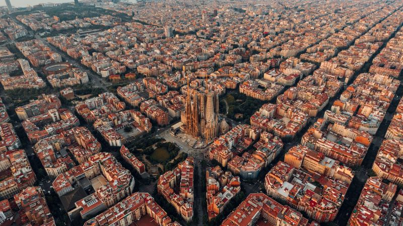 Air France Barcelona Airport office in Spain