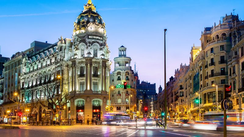 Alaska Airlines Madrid Office in Spain