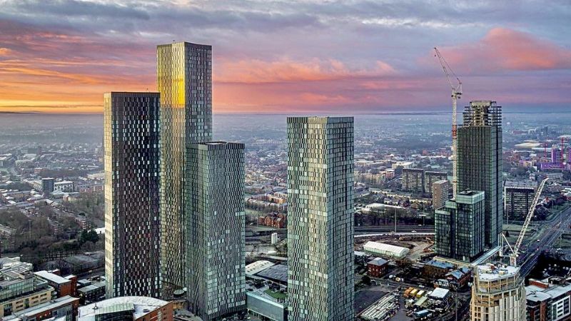 British Airways Manchester Office in England