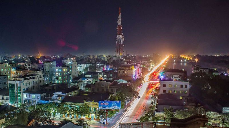 Singapore Airlines Mandalay office in Myanmar