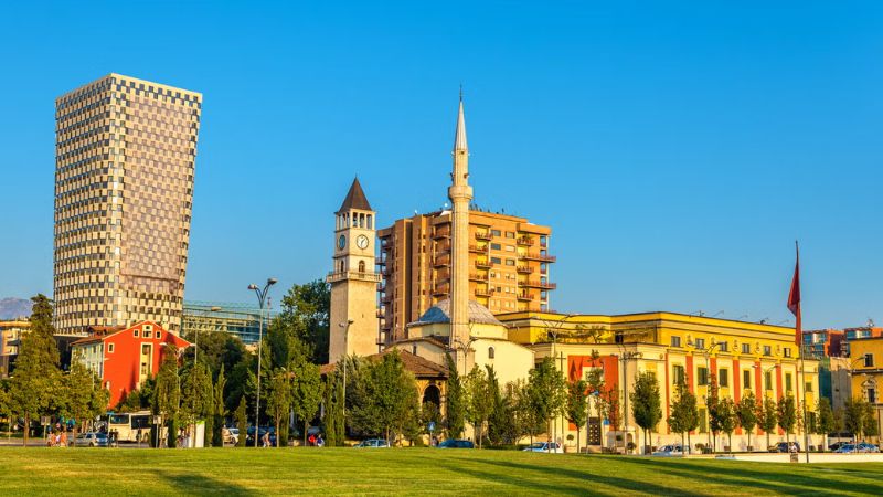 British Airways Tirana office in Albania