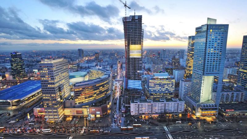 Swiss Air Warsaw Office in Poland